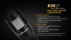 Fenix E35 XL-L2 UE LED Flashlight Black 2016 Version -Stanley Store E35UE 6 E 34955.1452788933.1280.1280 30785.1495139308