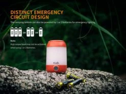 Fenix CL23 Camping Lantern Fresh Green -Stanley Store Fenix CL23 Lantern Emergency Batteries