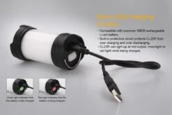 Fenix Rechargable Camping Lantern Olive Green -Stanley Store Fenix CL25R Camping Lantern USB Rechargeable