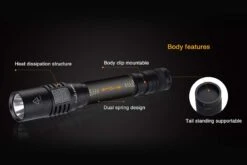 Fenix E25 LED Flashlight (UE Version) -Stanley Store Fenix E25UE Flashlight Features