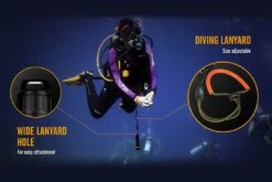 Fenix SD11 XM-L2 U2 Diving Photographic Light -Stanley Store Fenix SD11 Diving Flashlight lanyard