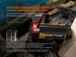 Fenix TK35 2018 XHP35 HI LED Flashlight 1300LM Black -Stanley Store Fenix TK35 2018 Flashlight rechargeable 1
