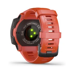 Garmin Instinct GPS Smartwatch - Graphite -Stanley Store Flame red 2