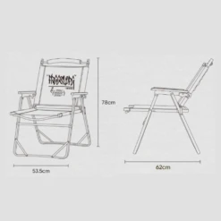 KZM Free Slope Chair -Stanley Store FreeSlopeChair