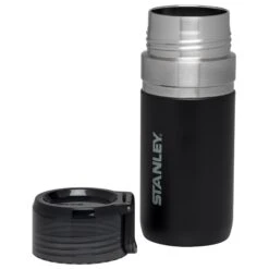Stanley Go Vacuum Bottle 16.9oz - Matte Black -Stanley Store GO Vacuum Water bottle 16oz Matte Black exploded