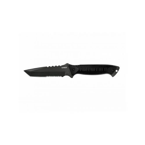 Gerber Warrant Tanto Black Fixed Blade Knife 3 Gerber Warrant Tanto Black Fixed Blade Knife