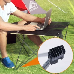 Hewolf Ultralight Foldable Table Black -Stanley Store HW 1678 04