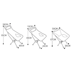 Hewolf Space Large Aluminum Alloy Foldable Chair -Stanley Store HW J2049 BLK 9 87f8eb6f 9819 4036 a907 575277d356db