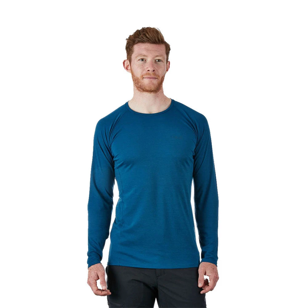 Rab Forge Long Sleeve Tee - Ink 4 Rab Forge Long Sleeve Tee - Ink - Image 2