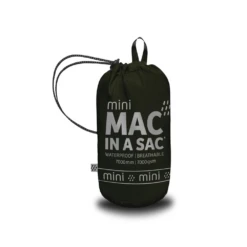 Mac In A Sac Mini Origin Unisex Waterproof Packable Jacket -Stanley Store Jet black 3