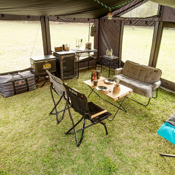 KZM Wise Black Tarp Shell 5 KZM Wise Black Tarp Shell - Image 3