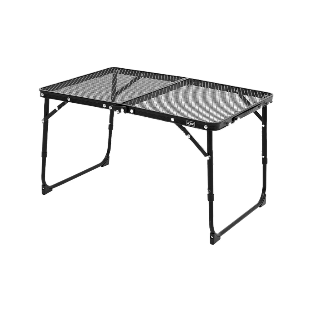 KZM Iron Mesh Slim Mini Table - Black 3 KZM Iron Mesh Slim Mini Table - Black