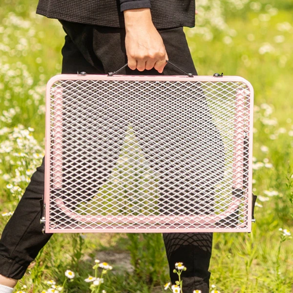 KZM Iron Mesh Slim Mini Table - Black 5 KZM Iron Mesh Slim Mini Table - Black - Image 3