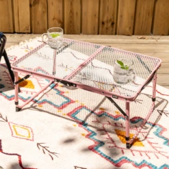 KZM Iron Mesh Slim Mini Table - Black 9 KZM Iron Mesh Slim Mini Table - Black -Stanley Store K8T3U011 7 600x600 becc01a6 d57c 4c66 afe4 3a06b0d86076