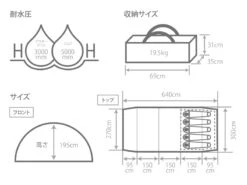 DoD Kamaboko Tent 3 M - Tan -Stanley Store Kamaboko 3M
