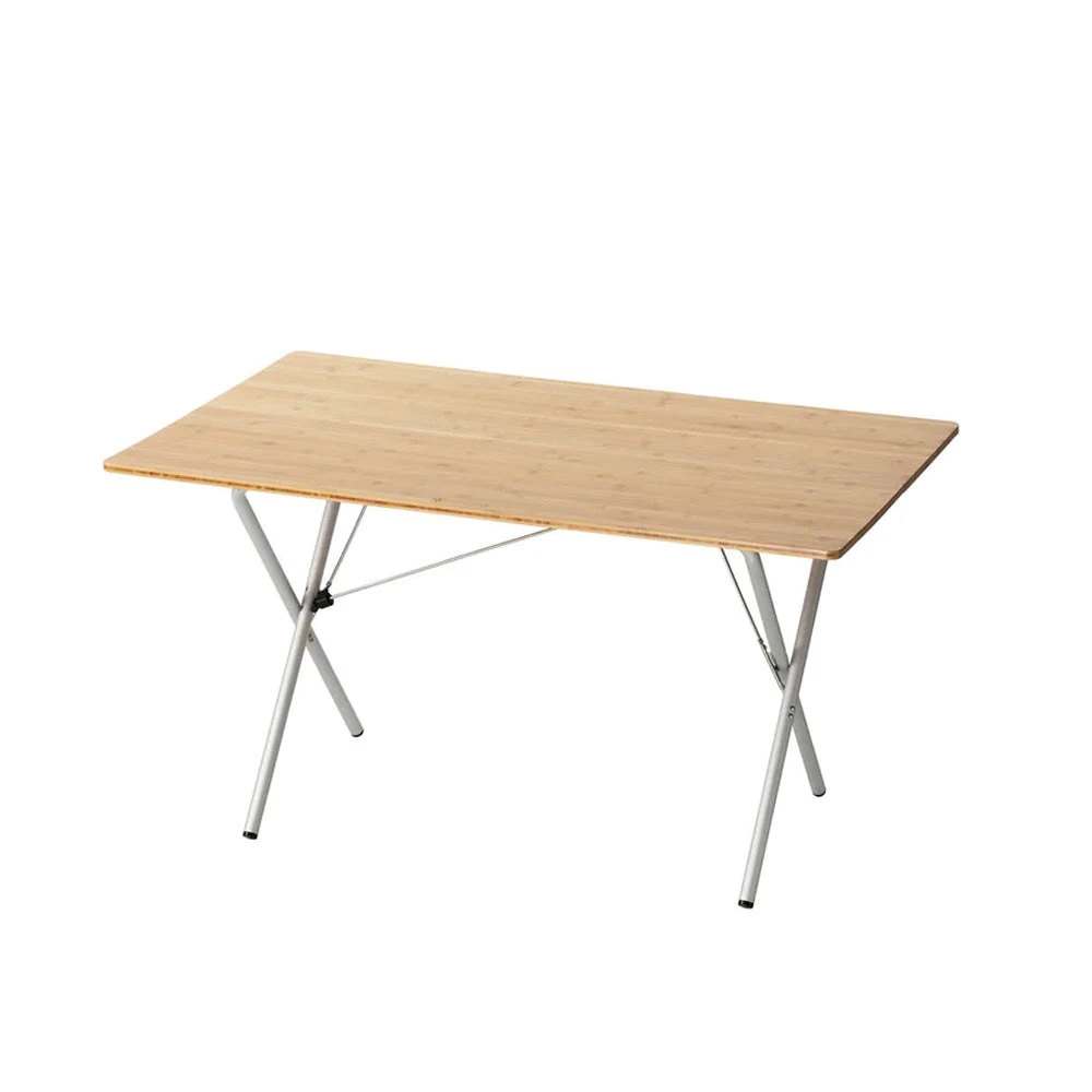 Snow Peak Single Action Table Long, Bamboo Top 3 Snow Peak Single Action Table Long, Bamboo Top