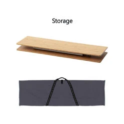 Snow Peak Single Action Table Long, Bamboo Top 11 Snow Peak Single Action Table Long, Bamboo Top -Stanley Store LV 015TR 03