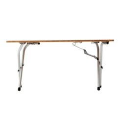 Snow Peak Renewed Single Action Low Table Bamboo -Stanley Store LV 100TR 06