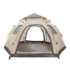 Hewolf 3-5 Person Automatic System Large Outdoor Camping Tent -Stanley Store MON 1789 TAN 1