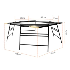 Camp Leader Portable And Multiple Function BBQ Table -Stanley Store MON24 3 jpg
