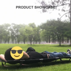 Camp Leader Low Leg Camp Bed -Stanley Store MON26 4