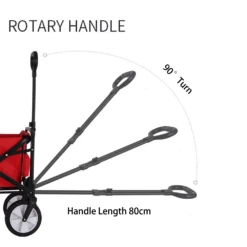 Camp Leader Camping Push Wagon - Black -Stanley Store MON42 8 edited