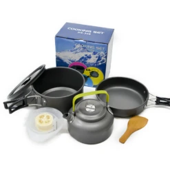 Camp Leader Camping Cookset 2-3 Person 10 Camp Leader Camping Cookset 2-3 Person -Stanley Store MON43 5