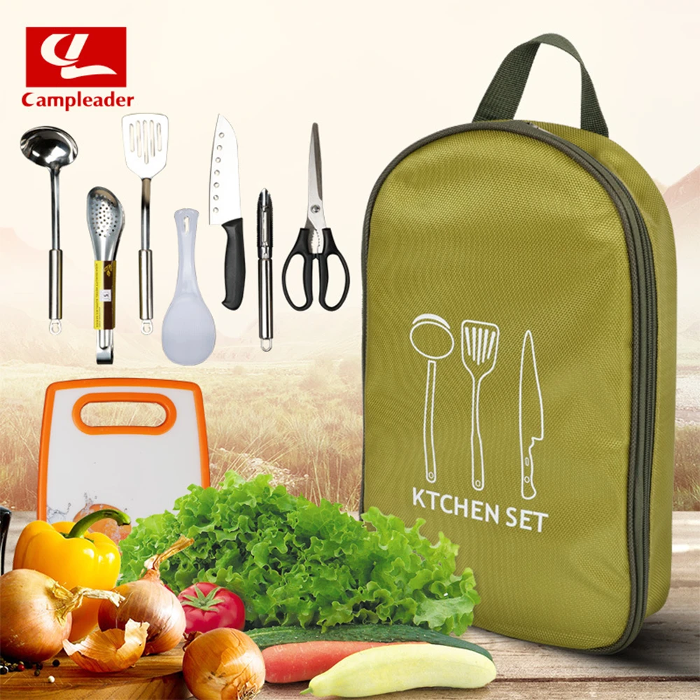 Camp Leader Outdoor Kitchenware 8 Piece Set 5 Camp Leader Outdoor Kitchenware 8 Piece Set - Image 3