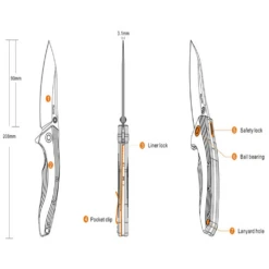 Ruike P841-L Table Knife 17 Ruike P841-L Table Knife -Stanley Store P841 L 10