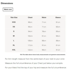 Rab Nexus Jacket - Black -Stanley Store Rab Measurement Jackets Men 600x600 1