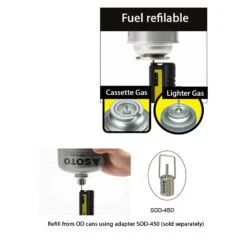 Soto Slid Gas Torch -Stanley Store ST 480CEXP 04