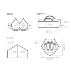 DoD Kinoko Tent -Stanley Store T4 610 RD 04
