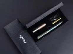 Fenix T5Ti Tactical Pen Halberd And F15 Flashlight Set Grey -Stanley Store T5TiF15 GiftSet