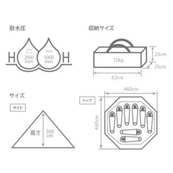 DoD Big One Pole Tent -Stanley Store T8 200 BK 18 600x600 b5dd73e5 1eff 4a86 aeeb ccc284f8af32