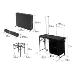 DoD Cooking King Table 13 DoD Cooking King Table -Stanley Store TB5 723 BK 5
