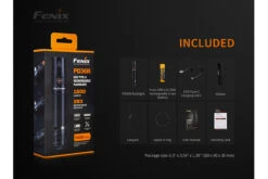 Fenix PD36R Luminus SST40 LED Flashlight Black -Stanley Store THIRTEEN 29274.1561385658