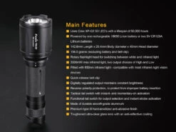 Fenix TK25 LED Flashlight IR Version BLACK -Stanley Store TK25IR 15 E 48009.1491574554