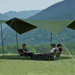 DoD Cheese Tarp M - Khaki -Stanley Store TT10 739 KH 2