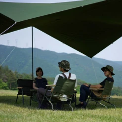 DoD Cheese Tarp M - Khaki -Stanley Store TT10 739 KH 3