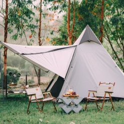 Vidalido 3 - 4 Person Automatic Teepee Tent -Stanley Store TV 063 TAN 4