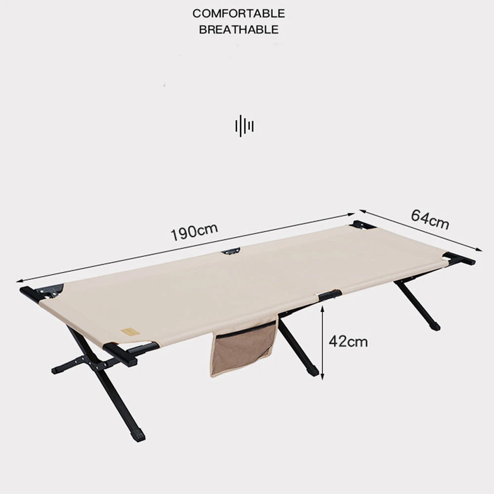 Adventurer Tanxianzhe Portable Campbed Khaki 5 Adventurer Tanxianzhe Portable Campbed Khaki - Image 3