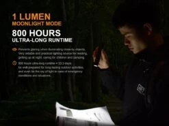 Fenix UC35 V2.0 XP-L HI V3 USB Rechargeable LED Flashlight -Stanley Store UC35 V2 flashlight Moonlight