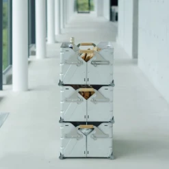 Snow Peak Stacking Shelf Container -Stanley Store UG 055G 03