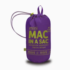 Mac In A Sac Mini Origin Unisex Waterproof Packable Jacket -Stanley Store Violet 3