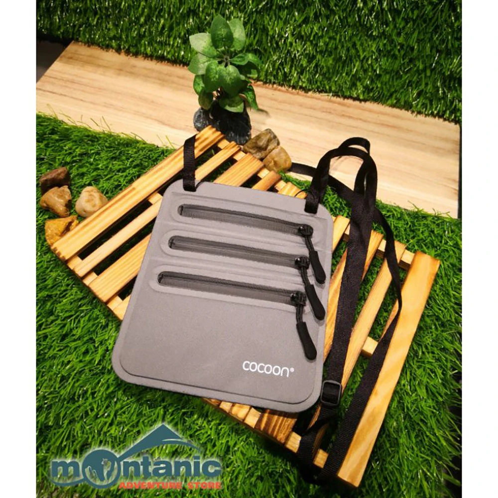 Cocoon Secret Neck Wallet- Grey 5 Cocoon Secret Neck Wallet- Grey - Image 3