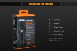 Fenix FD45 Ledflashlight 900 Lumen Black -Stanley Store fenix fd45 focus flashlight package