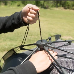 KZM Easy Up Sun Shelter 13 KZM Easy Up Sun Shelter -Stanley Store installation