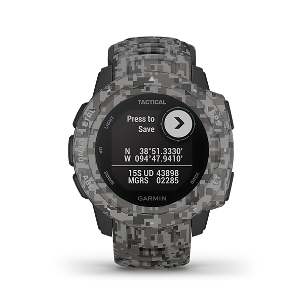 Garmin Instinct Tactical Camo GPS Smartwatch 8 Garmin Instinct Tactical Camo GPS Smartwatch - Image 6