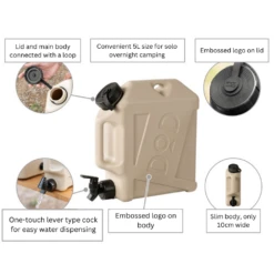 DoD Jiminy Water Tank Solo 4.5L -Stanley Store jiminy