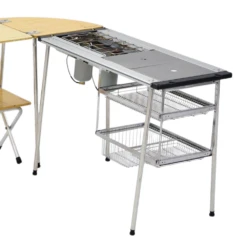 Snow Peak Hanging Rack Frame 2 Stages Set -Stanley Store lifestyle ck 220